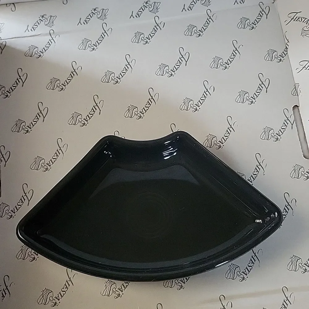 Fiestaware Fiesta OMNI SERVING TRAY Bowl Dish Ceramic Container Black